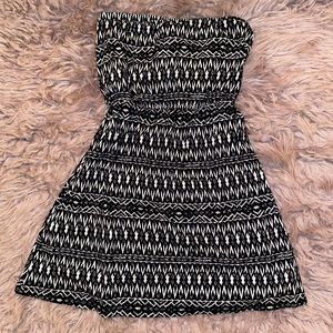 MOSSIMO SUPPLY CO - Strapless Print Dress, Size Small